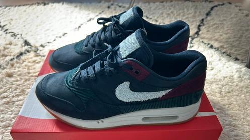 Nike air Max 1 premium dark obsidian crepe 42,5 nieuwstaat, Kleding | Heren, Schoenen, Zo goed als nieuw, Sneakers of Gympen, Blauw