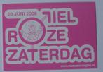 Kaart Flipje Tiel - Roze Zaterdag, Verzamelen, Stripfiguren, Ophalen, Overige figuren, Zo goed als nieuw, Overige typen