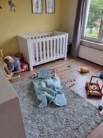 Ledikant wit Interbaby inclusief 2 matrassen, Kinderen en Baby's, Kinderkamer | Complete kinderkamers, Ophalen, Zo goed als nieuw