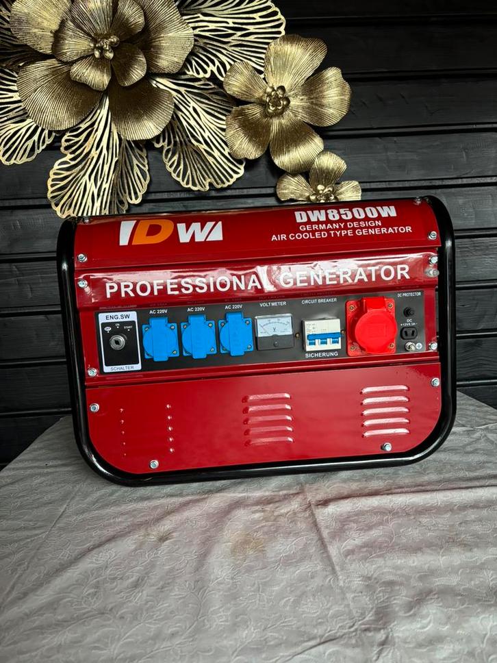 Noodstroom aggregaat generator nieuw in doos!!, Doe-het-zelf en Verbouw, Aggregaten, Nieuw, Benzine, Minder dan 5 kVA, Geluidgedempt