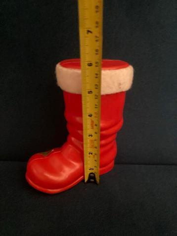 Vintage candycontainer  Kerstlaars beschikbaar voor biedingen