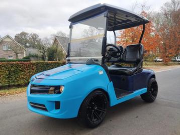 EZGO / Chevrolet golfkar (type Camaro, lederen zitting, etc) beschikbaar voor biedingen