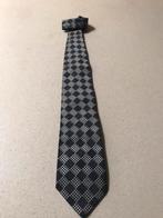 Stropdas Hugo Boss 100 % zijde., Blauw, Ophalen of Verzenden, Zo goed als nieuw, Hugo Boss