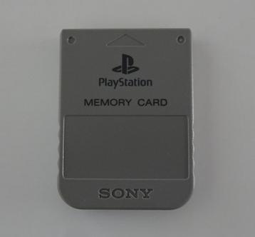 Sony PS1 Memorycard beschikbaar voor biedingen