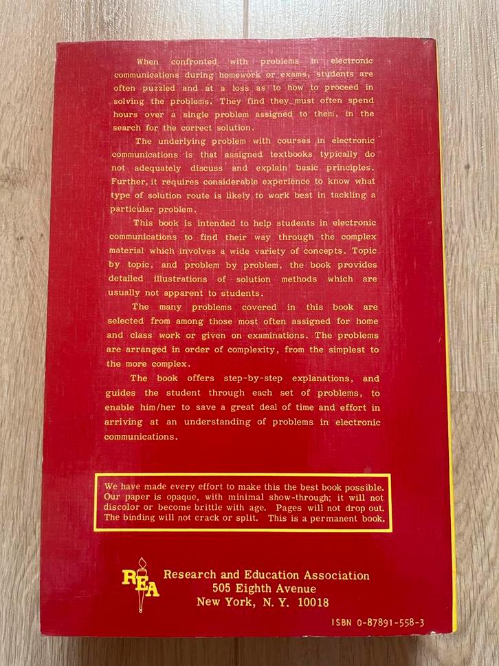 Electronic Communications Problem Solver, Boeken, Studieboeken en Cursussen, Gelezen, HBO, Beta, Ophalen of Verzenden