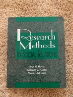 Research Methods in Social Relations, Ophalen of Verzenden, Gamma, Gelezen, WO