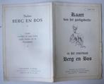 Oude kaart Berg en Bos Apeldoorn, telefoonnummer 4 cijfers, Ophalen of Verzenden, 1800 tot 2000, Nederland, Dienst Landelijke Eigendommen