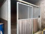 Paardenbox voor- en zijwand, Stalling, 1 paard of pony