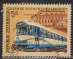 Oostenrijk 1988 Sneltram Wenen 100 jaar, Verzenden, Gestempeld