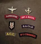 Ww2 Britse Engelse emblemen repro., Ophalen of Verzenden, Engeland, Embleem of Badge