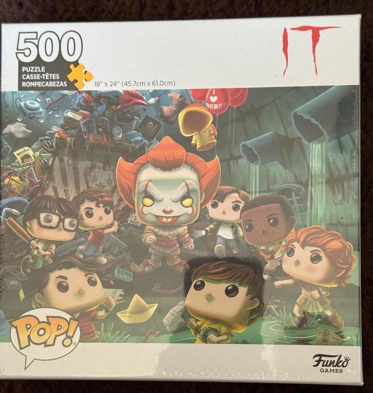 Funko Games IT Legpuzzel - 500 Stukjes - Nieuw!, Hobby en Vrije tijd, Denksport en Puzzels, Nieuw, Legpuzzel, Ophalen of Verzenden