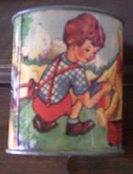 Spaarpot  Emaille, Antiek en Kunst, Antiek | Emaille, Ophalen of Verzenden