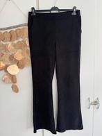 ZGAN > Zwarte Velours Joggingbroek maat XL / XXL, Verzenden, Zwart, Maat 46/48 (XL) of groter, Lang