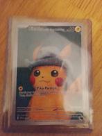 Pikachu Van Gogh nep, Ophalen of Verzenden, Zo goed als nieuw, Losse kaart, Foil