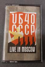 UB40 CASSETTE Live In Moscow Origineel 1986 UB 40, Cd's en Dvd's, Cassettebandjes, Gebruikt, Verzenden, 1 bandje, Origineel