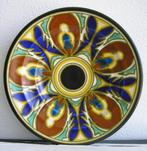 Prachtige schaal Zuid Holland decor Ting en Saba vaasje, Antiek en Kunst, Ophalen of Verzenden