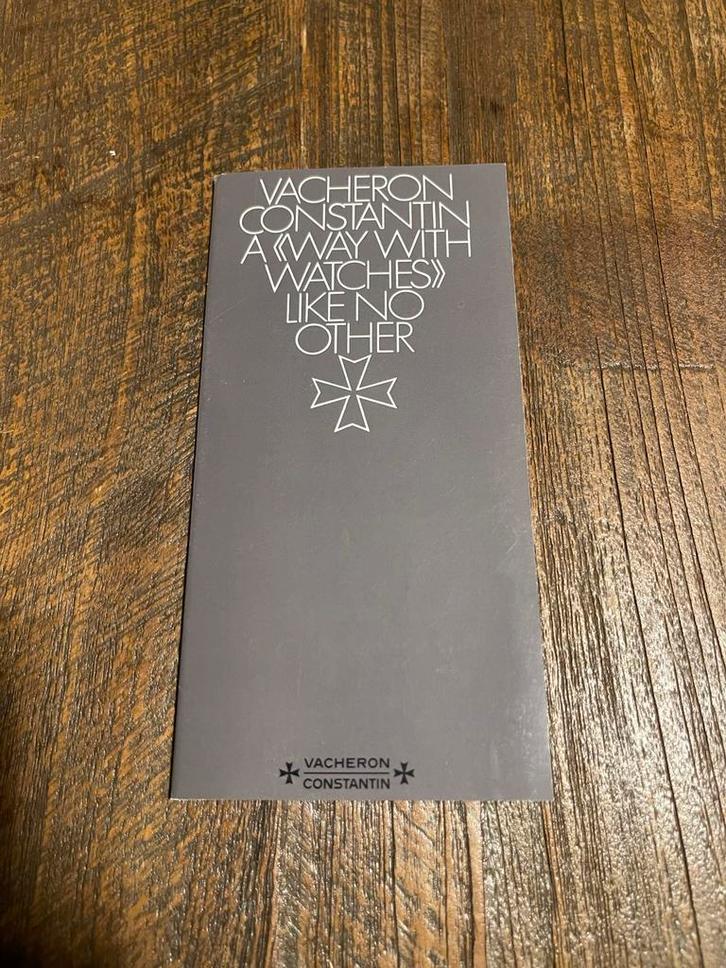 Antiek Vacheron Constantin Folder, Sieraden, Tassen en Uiterlijk, Overige Accessoires, Zo goed als nieuw, Ophalen of Verzenden