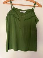 Topje van Turnover in mooie kleur groen. M., Kleding | Dames, Tops, Groen, Maat 38/40 (M), Zonder mouw, Ophalen of Verzenden