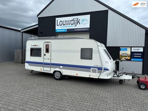 HOBBY Excellent 495 UFE ’05 (Mover, Fransbed), Caravans en Kamperen, Caravans, Bedrijf, tot en met 4, 1000 - 1250 kg, Rondzit