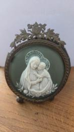 Vintage Camee Maria met Kind, Antiek en Kunst, Ophalen of Verzenden