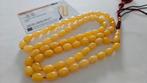 Baltische amber barnsteen tesbih ketting, Sieraden, Tassen en Uiterlijk, Antieke sieraden, Ophalen of Verzenden, Overige materialen