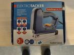Elektro tacker (nietmachine), Ophalen, Gebruikt