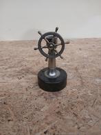 Vintage scheepsroer bureau accessoire - 13 cm hoog, Gebruikt, Onbekend, Ophalen of Verzenden, Onbekend