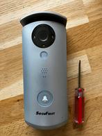 SecuFirst deurbel met camera, bedraad. Zonder abonnement., Ophalen of Verzenden, Gebruikt, Buitencamera