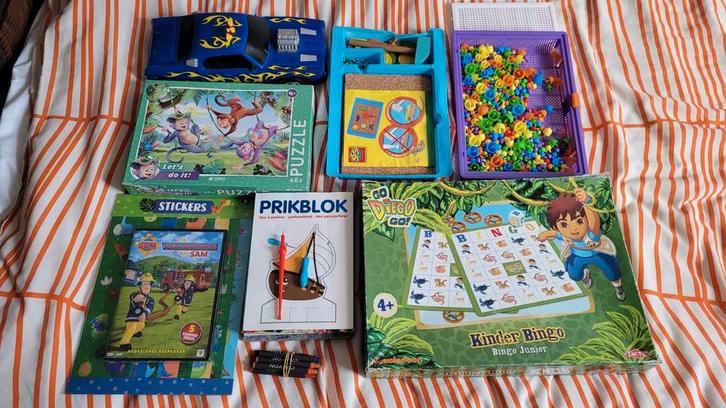 Pakketje speelgoed 3 / 4 Jr *Sint*Kerst*, Kinderen en Baby's, Speelgoed | Overig, Gebruikt, Jongen of Meisje, Ophalen of Verzenden