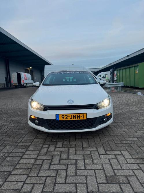 Volkswagen Scirocco 2.0 TSI DSG 2009 Wit, Auto's, Volkswagen, Particulier, Scirocco, Adaptieve lichten, Adaptive Cruise Control