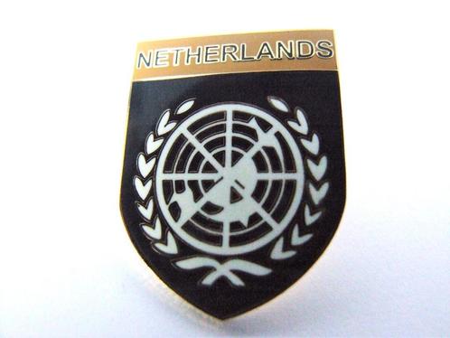 Embleem,Pin,VN,UN,Unifil,Netherlands, Verzamelen, Militaria | Algemeen, Overige soorten, Embleem of Badge, Nederland, Verzenden