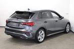 Audi A3 Sportback 30 TFSI S-line (bj 2024, automaat), Stof, Gebruikt, Zwart, Bedrijf
