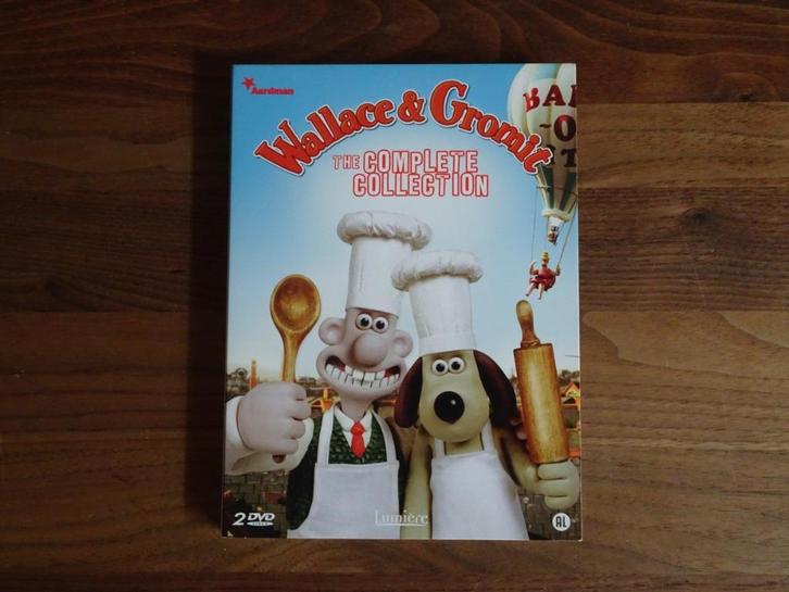 Wallace & Gromit - The Complete Collection dvd, Cd's en Dvd's, Dvd's | Tekenfilms en Animatie, Zo goed als nieuw, Europees, Poppen of Stop-motion