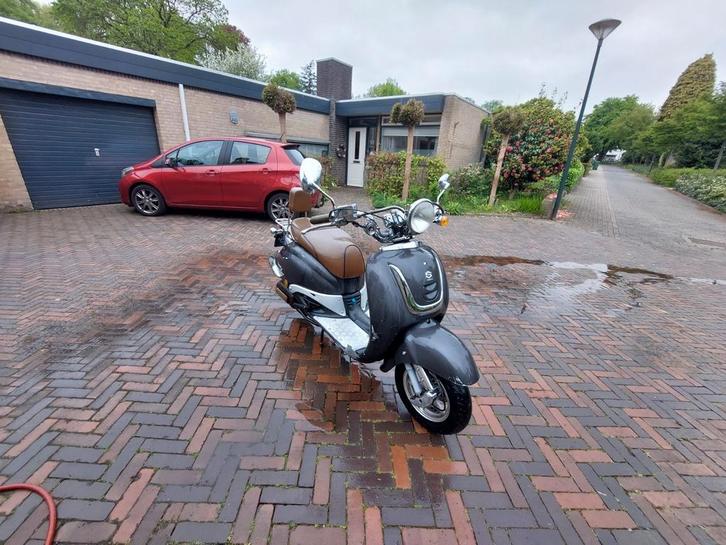 Fosti Retro, Fietsen en Brommers, Scooters | Overige merken, Gebruikt, Benzine, Ophalen