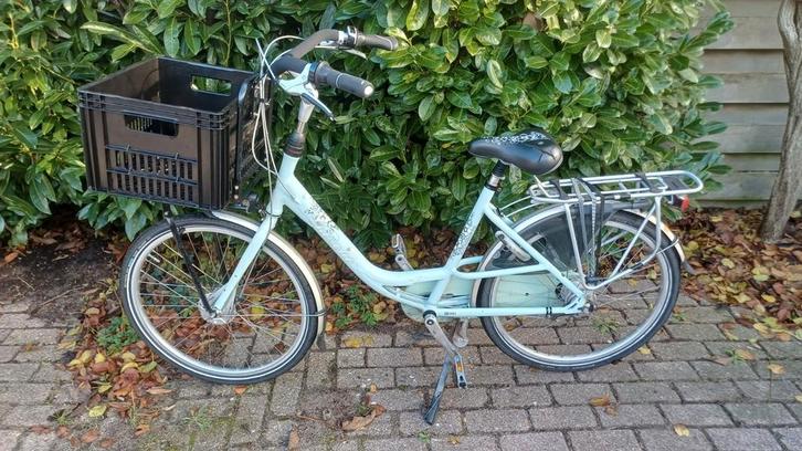 Gazelle Bloom moederfiets 26" met krat framehoogte D 49, Fietsen en Brommers, Fietsen | Dames | Moederfietsen, Gebruikt, Gazelle