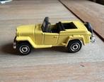 Matchbox Jeep Willys Jeepster Geel, Ophalen of Verzenden, Nieuw