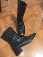 Verhulst leren laarzen maat 7G 40.5 Wijdte G, Kleding | Dames, Schoenen, Zwart, Lage of Enkellaarzen, Verhulst, Ophalen of Verzenden