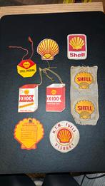 Shell kaartjes en stoffen emblemen, Ophalen of Verzenden, Zo goed als nieuw