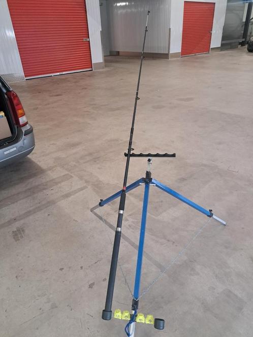 Boothengel Devil Stix 2,10m, Watersport en Boten, Hengelsport | Zeevissen, Zo goed als nieuw, Werphengel, Ophalen of Verzenden