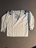 Traditionele boerenblouse geborduurd, Antiek en Kunst, Ophalen of Verzenden