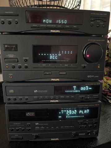 Philips Hifi Set - FT-91, FA-91, CD-91, DCC-91 beschikbaar voor biedingen