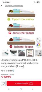 Topper, Ophalen of Verzenden, Nieuw, Tweepersoons, 180 cm