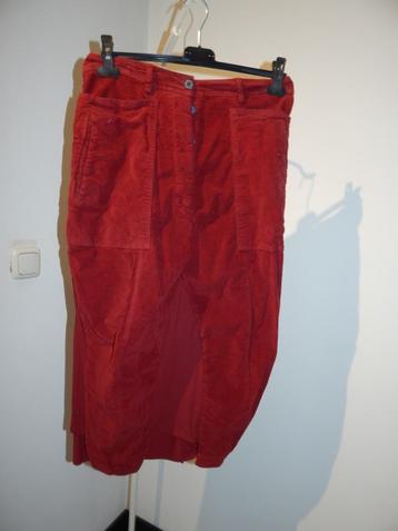 Rundholz Dip roze aparte rok 2 soorten stof broek look M beschikbaar voor biedingen