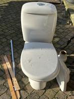 Toiletpot met spoelbak + fonteintje, Doe-het-zelf en Verbouw, Ophalen, Gebruikt, Toilet