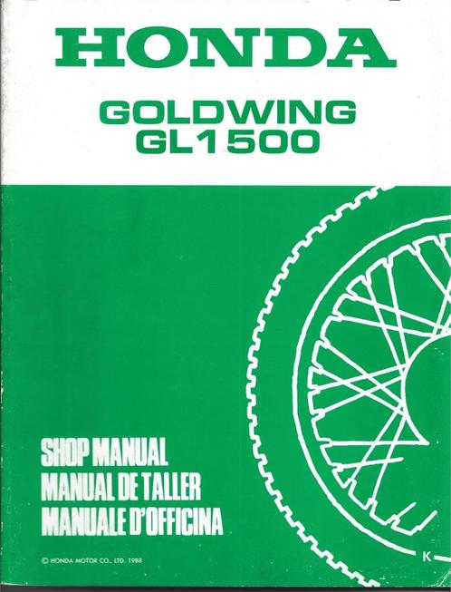 Honda Goldwing 1500 addendum shop manual (7437z), Motoren, Handleidingen en Instructieboekjes, Honda, Verzenden