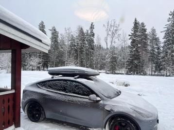 Thule Dynamic M 800 Silver Glossy Dakkoffer te HUUR  beschikbaar voor biedingen