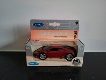 Welly 1/43 Lamborghini Huracán LP610-4 rood beschikbaar voor biedingen