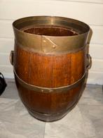Antieke tonnetje vaat, Huis en Inrichting, Woonaccessoires | Paraplubakken, Ophalen of Verzenden, Zo goed als nieuw, Hout