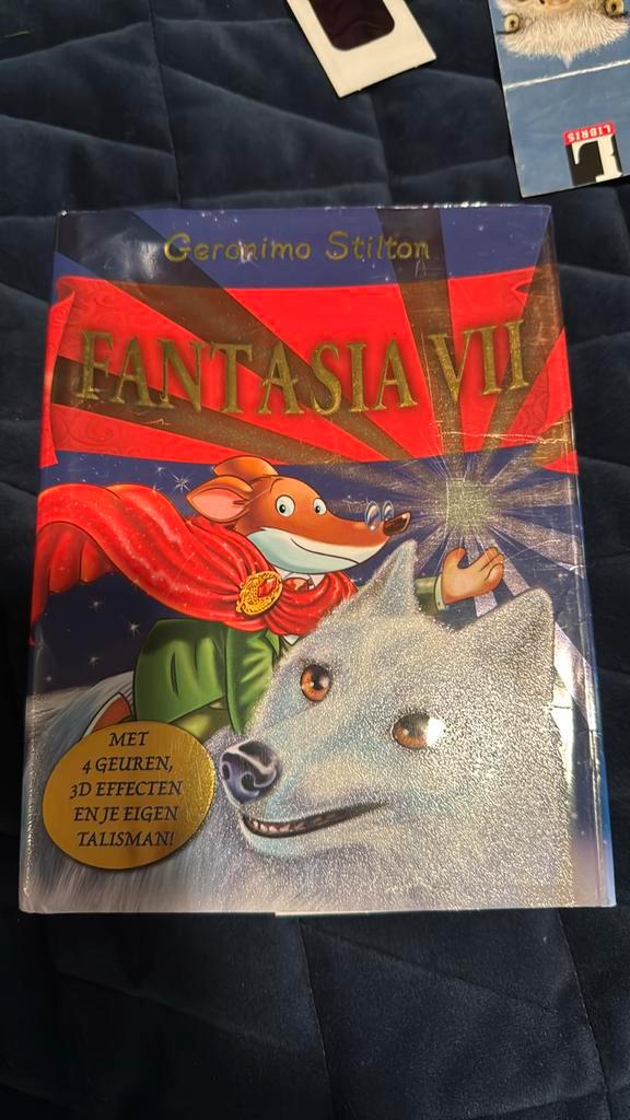 Geronimo Stilton - Fantasia VII, Boeken, Kinderboeken | Jeugd | onder 10 jaar, Gelezen, Ophalen of Verzenden