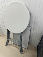 Statafels 2 x met rokken (kleed) - Zeer goede staat, Huis en Inrichting, Tafels | Statafels, Ophalen, Zo goed als nieuw